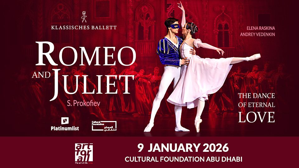 Romeo & Juliet by Russian State Ballet Mari El at Cultural Foundation, Abu Dhabi, 9 January | AllEvents