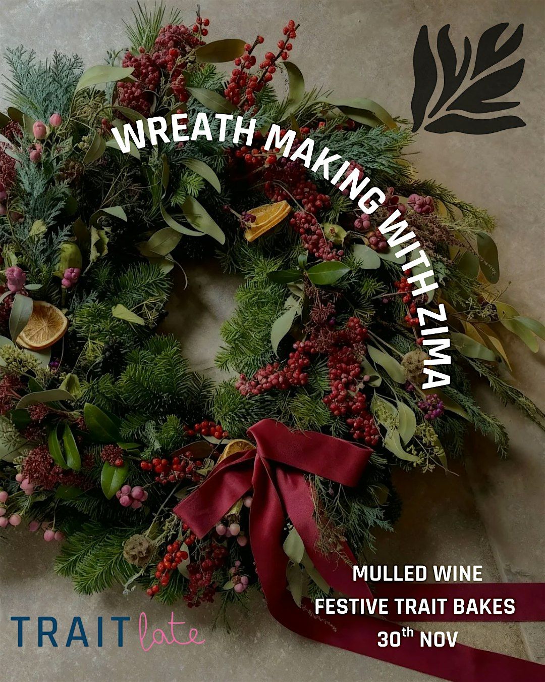 Wreath making with Zima, 30 November | Event in Belfast | AllEvents