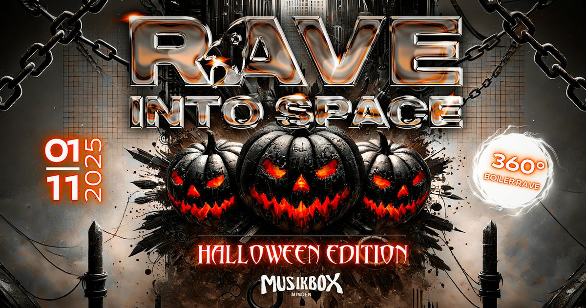 RAVE INTO SPACE - HALLOWEEN TECHNO RAVE (01.11. MINDEN), 1 November | Event in Minden | AllEvents