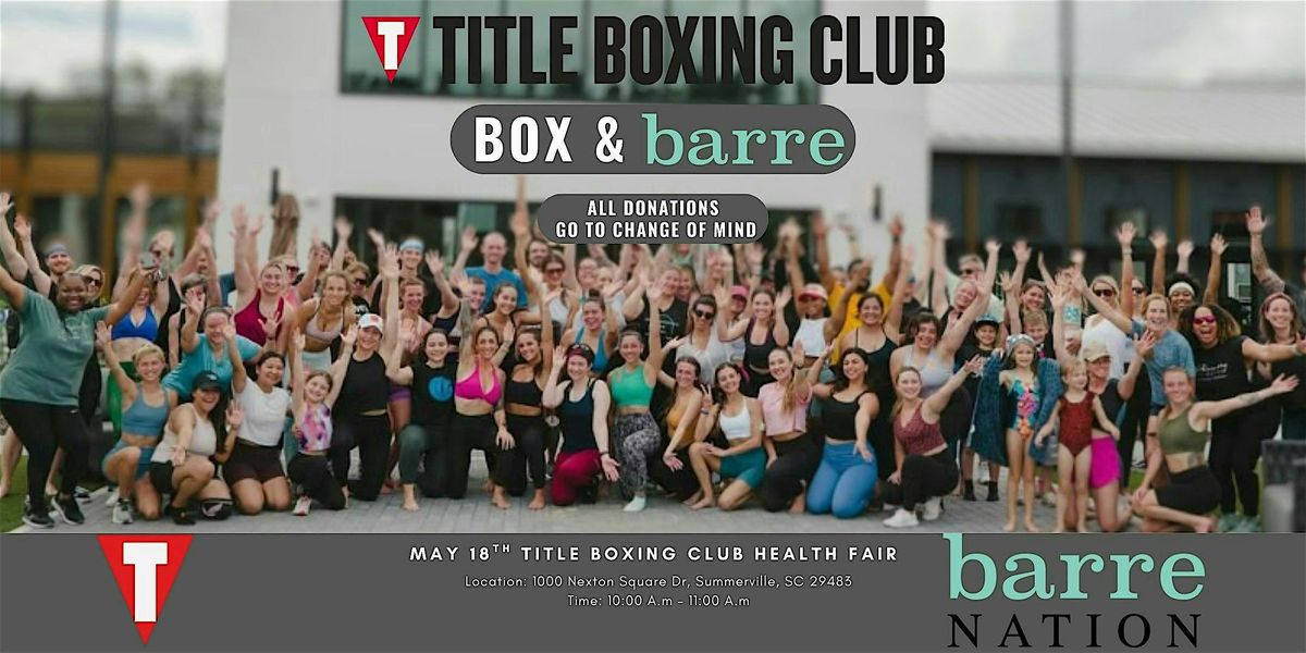 BOX & BARRE, 18 May | Event in Summerville | AllEvents