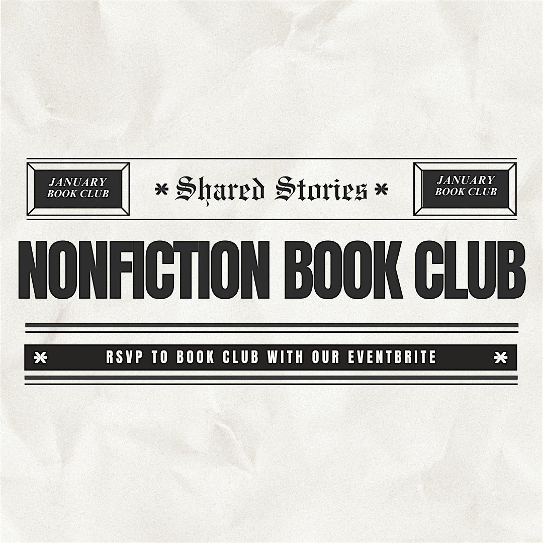January Nonfiction Book Club, 19 January | Event in Caldwell | AllEvents