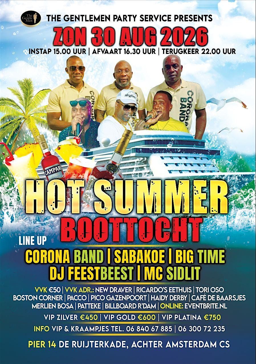 Hot Summer Boottoch, 30 August | Event in Amsterdam | AllEvents