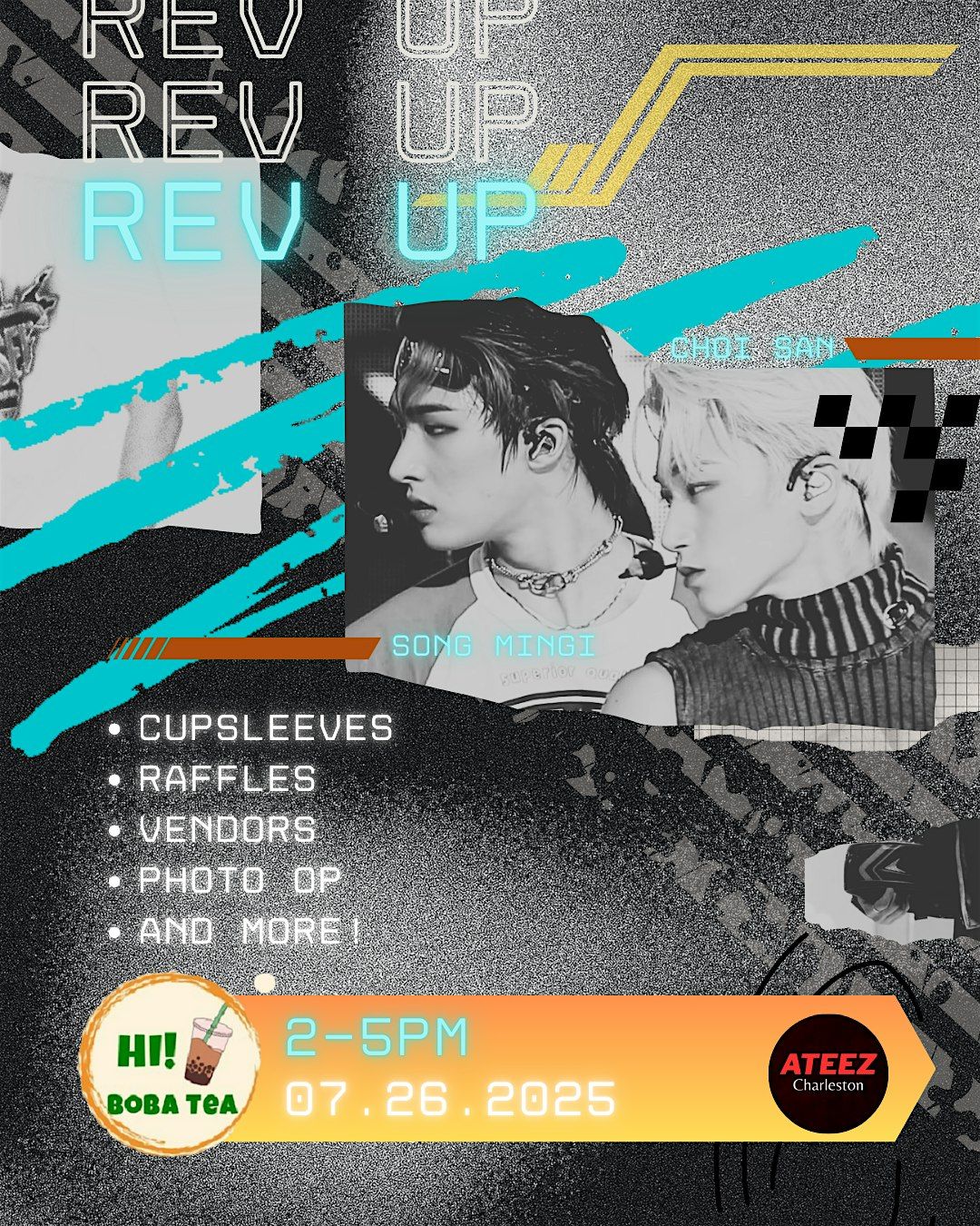 Rev Up - San & Mingi's Cupsleeve, 26 July | Event in North Charleston | AllEvents