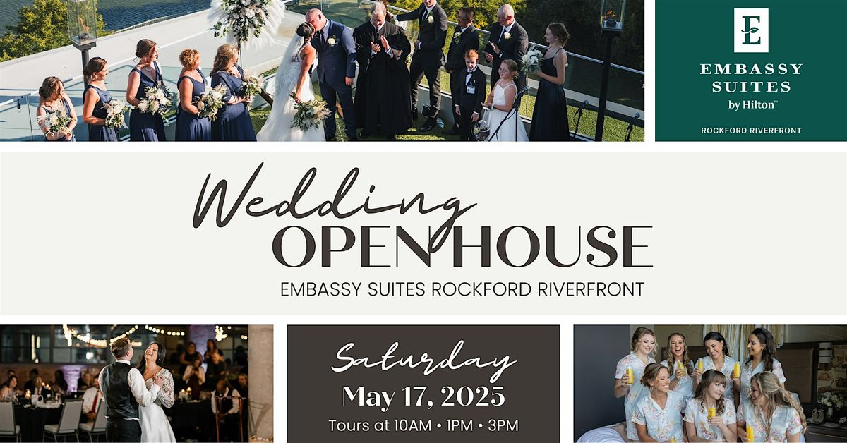 Wedding Open House at Embassy Suites Rockford Riverfront | Event in Rockford | AllEvents