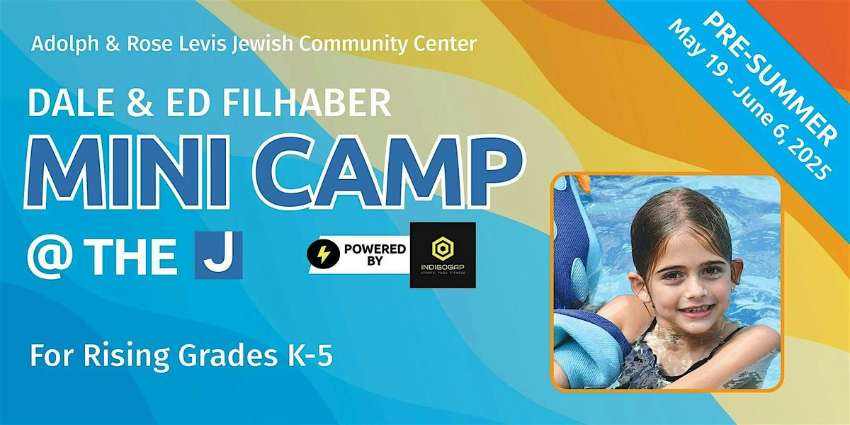 Pre-Summer Mini Camp @ the J: May 19-23, 27-30 &  June 4-6, 19 May | Event in Boca Raton | AllEvents