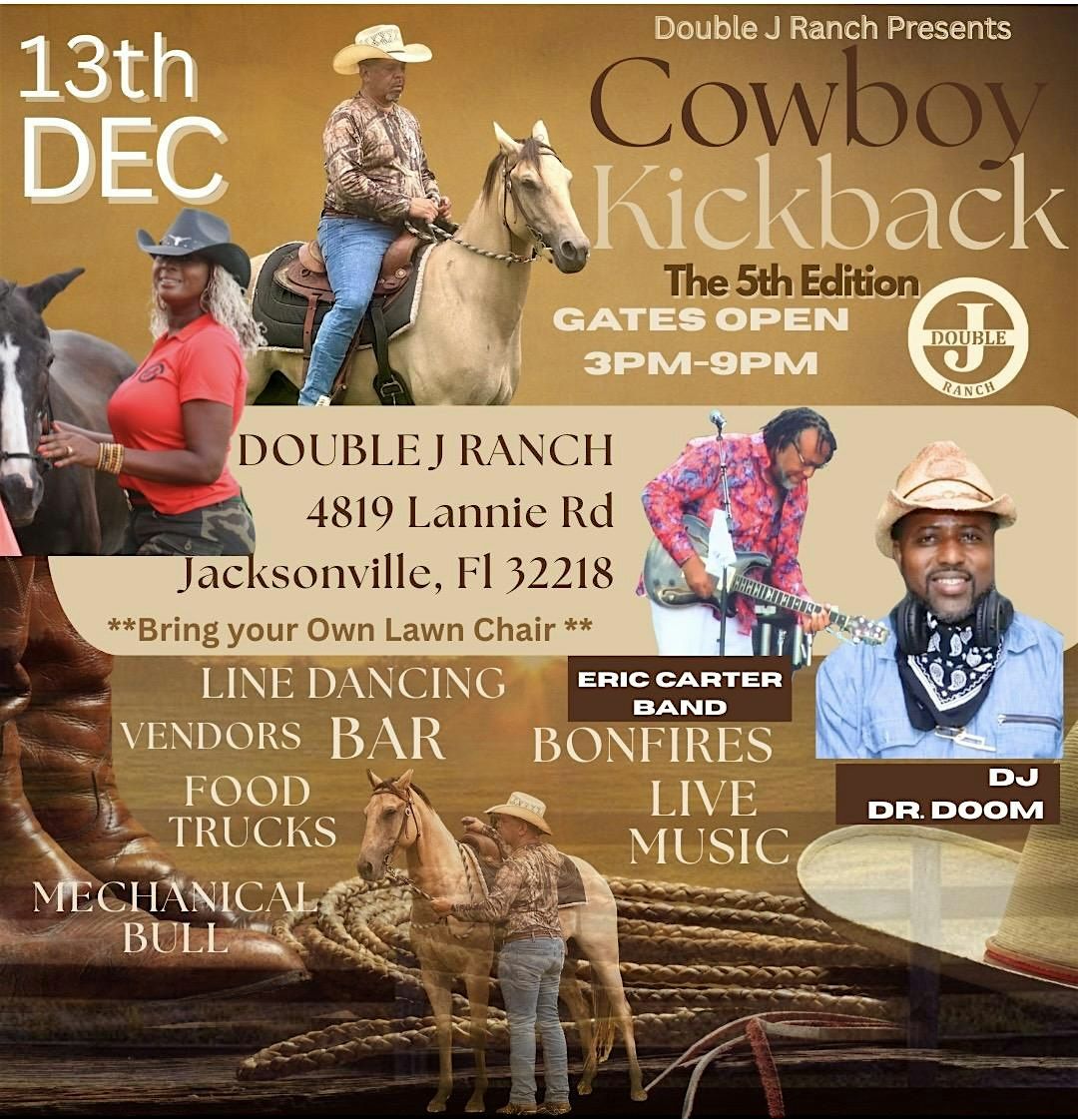 cowboy kickback, 13 December | Event in Jacksonville | AllEvents