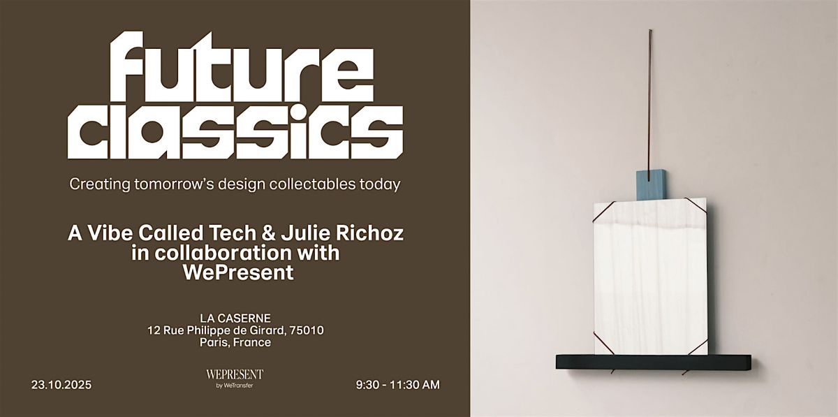 Make a Mirror with Julie Richoz – Hosted by A Vibe Called Tech x WePresent, 23 October | Event in Paris