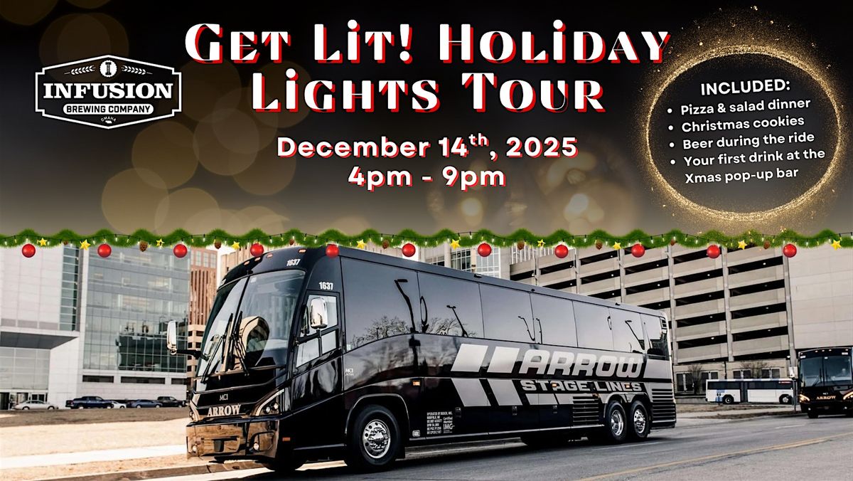 Copy of Get Lit! Holiday Lights Bus Tour 2025, 14 December | Event in Omaha | AllEvents
