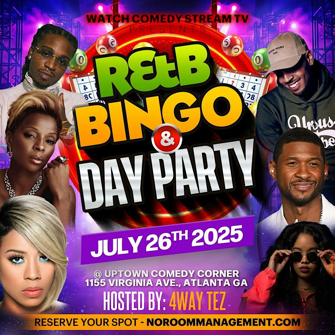 R&B BINGO AND DAY PARTY.. HOSTED BY 4WAY TEZ, 26 July | Event in Hapeville | AllEvents