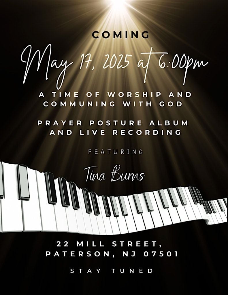 Prayer Poster Album Live Reording, 17 May | Event in Paterson | AllEvents