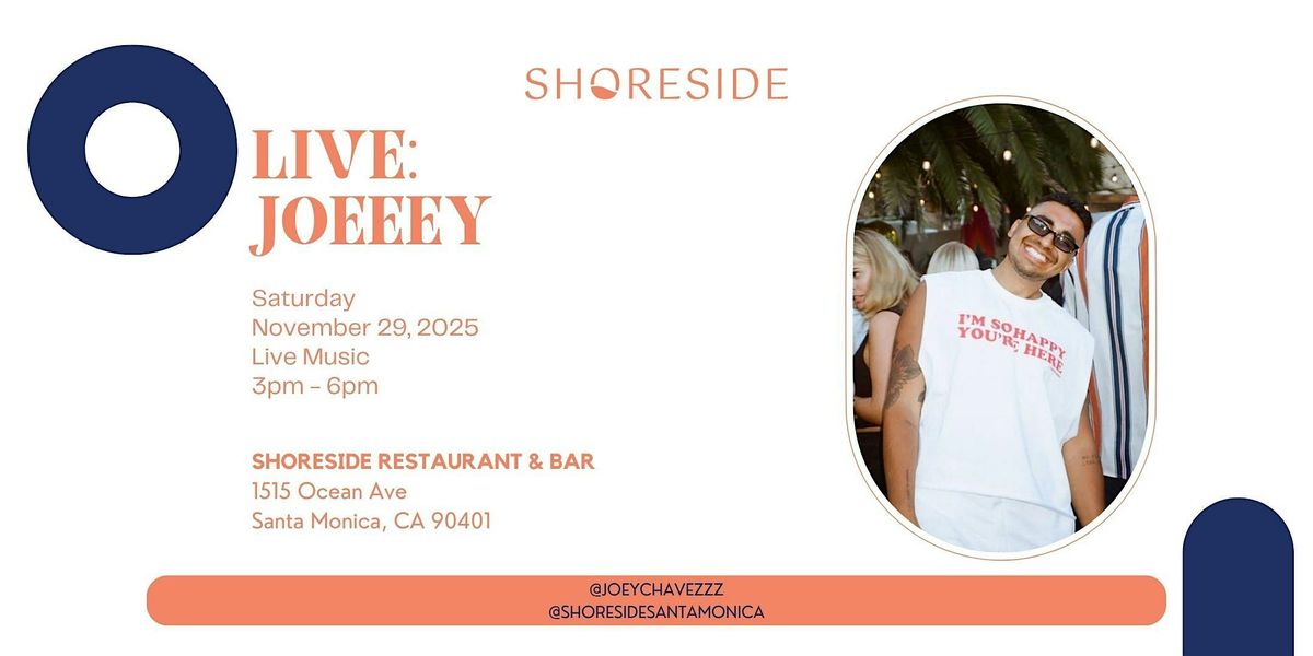 Joeeey at Shore Hotel | Event in Santa Monica | AllEvents