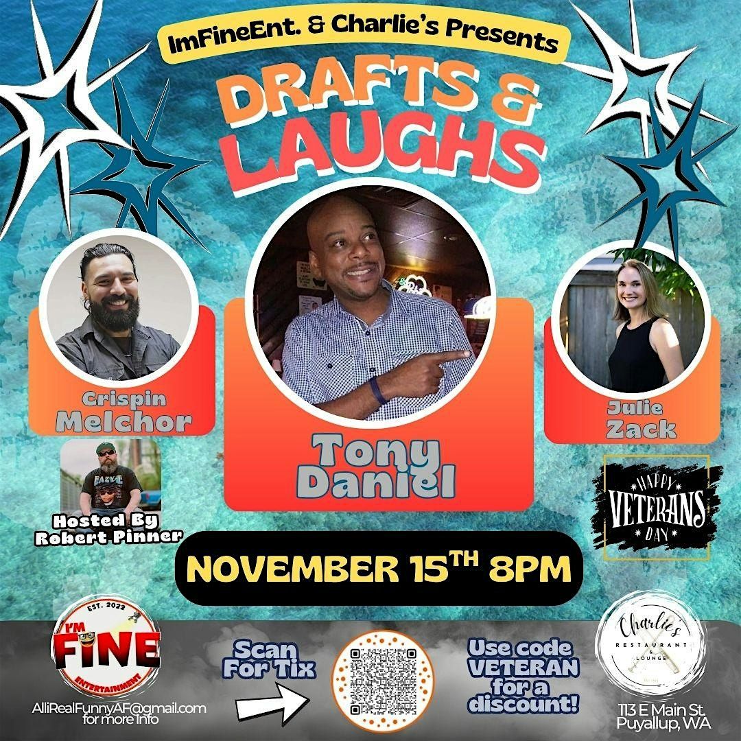 Drafts & Laughs starring Tony Daniel | Event in Puyallup | AllEvents