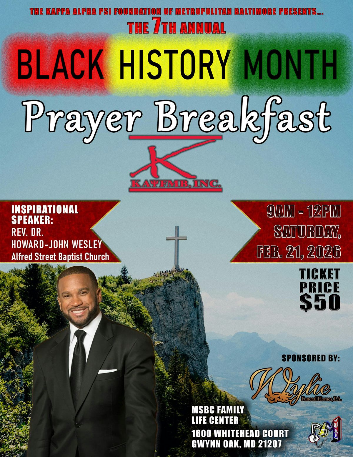 7th Annual Black History Month Prayer Breakfast, 21 February | Event in Gwtnn Oak | AllEvents