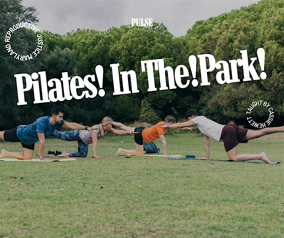 Pilates! In The! Park!: Sunset Edition, 23 August | Event in Annapolis | AllEvents