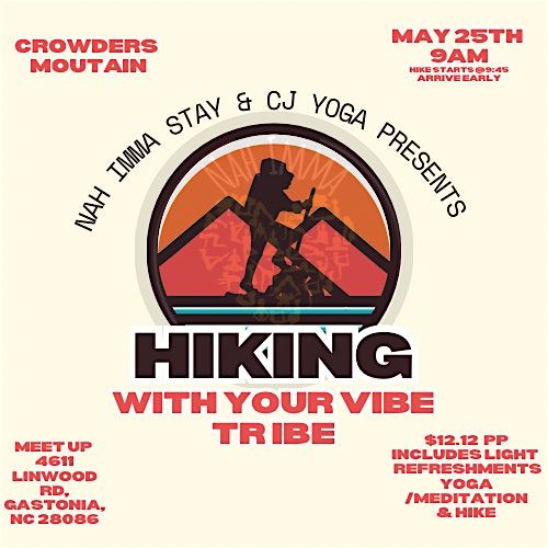 Breath, Strecth, Hike With Your Vibe Tribe, 25 May | Event in Kings Mountain | AllEvents