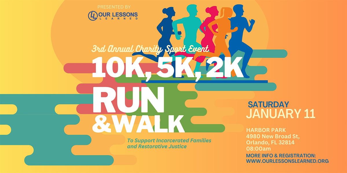 Our Lessons Learned 2nd Annual 10k, 5k,& 2k Run & Walk, Harbor Park