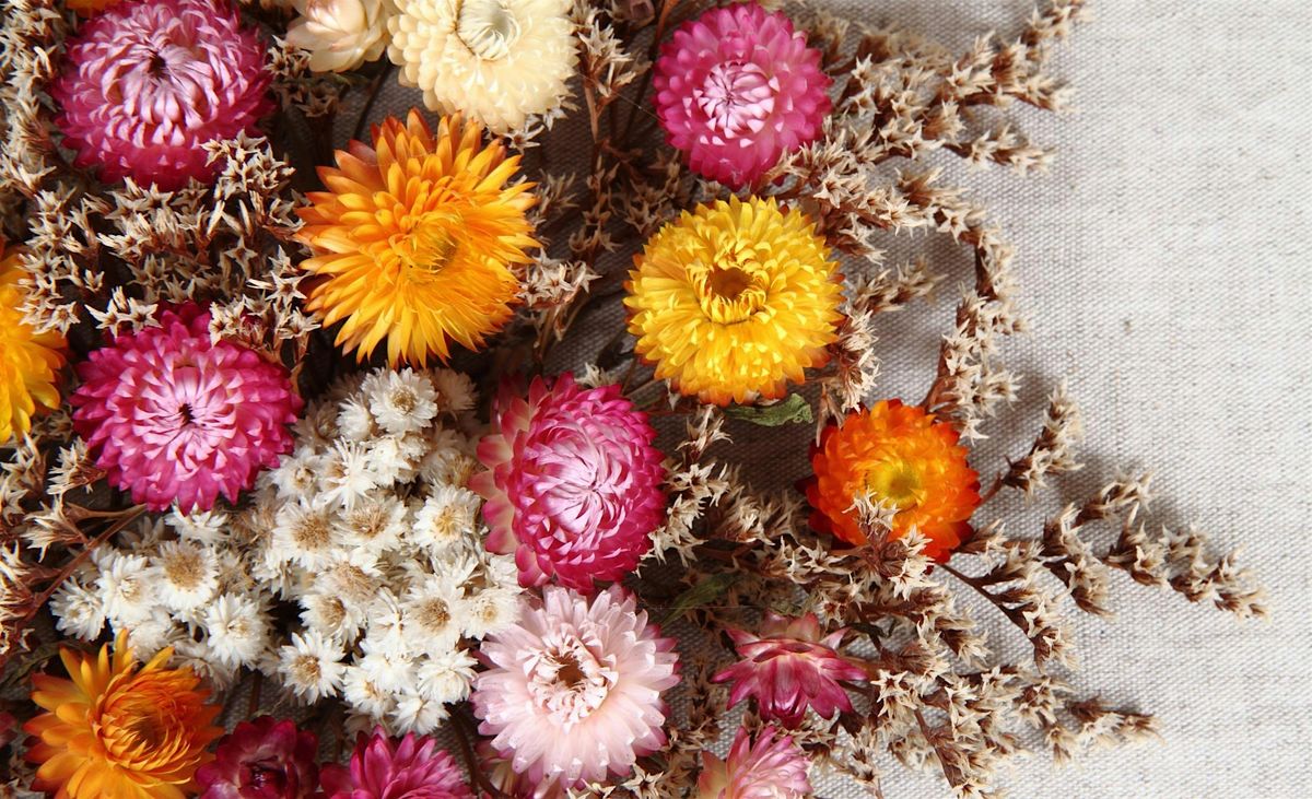11/10: Workshop Bloemschikken - Hoepel met droogbloemen (Merelbeke), 11 October | Event in Merelbeke | AllEvents