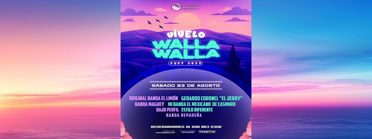 VÍVELO WALLA WALLA FEST 2025, 23 August | Event in Walla Walla | AllEvents