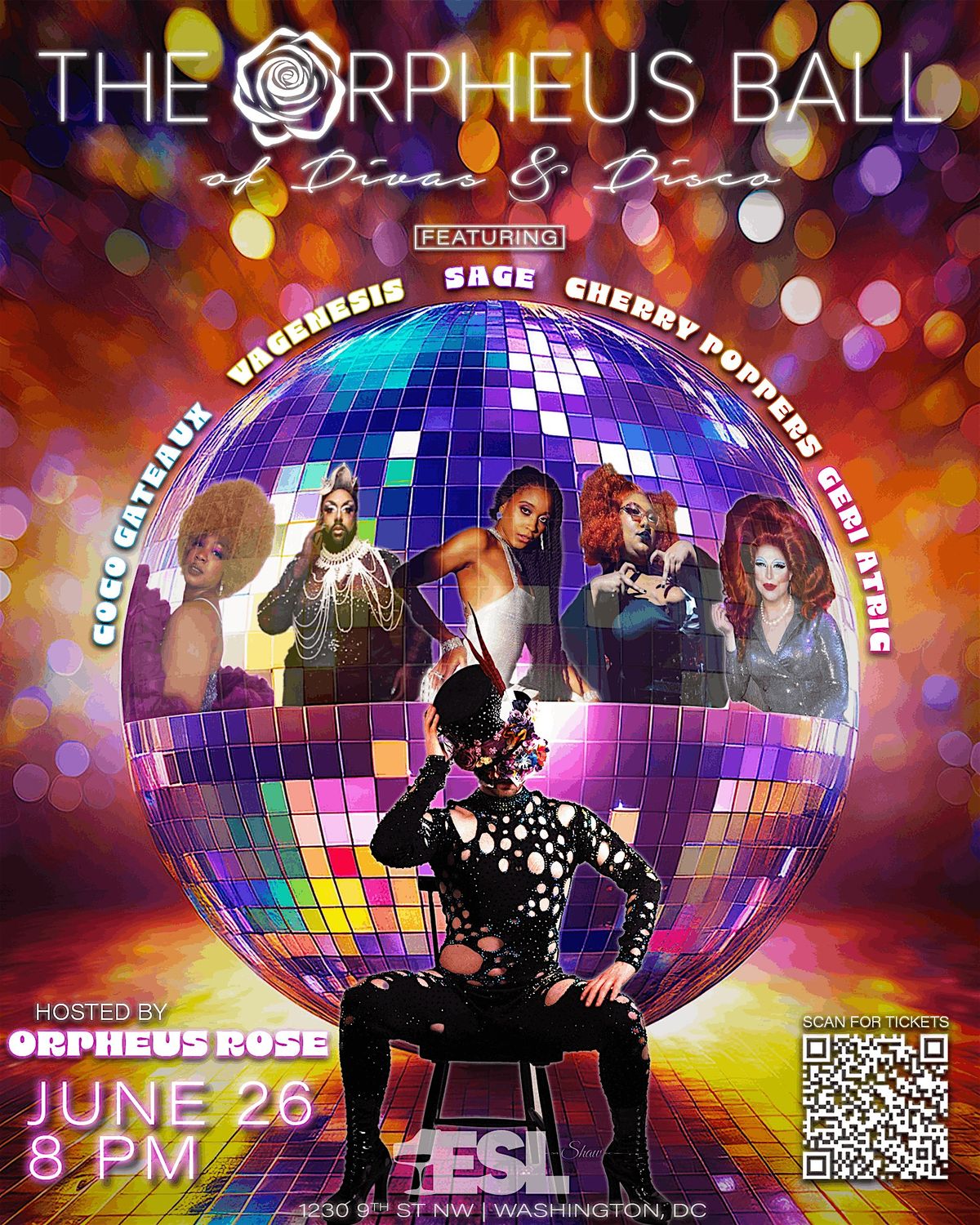 The Orpheus Ball of Divas and Disco, 26 June | Event in Washington | AllEvents