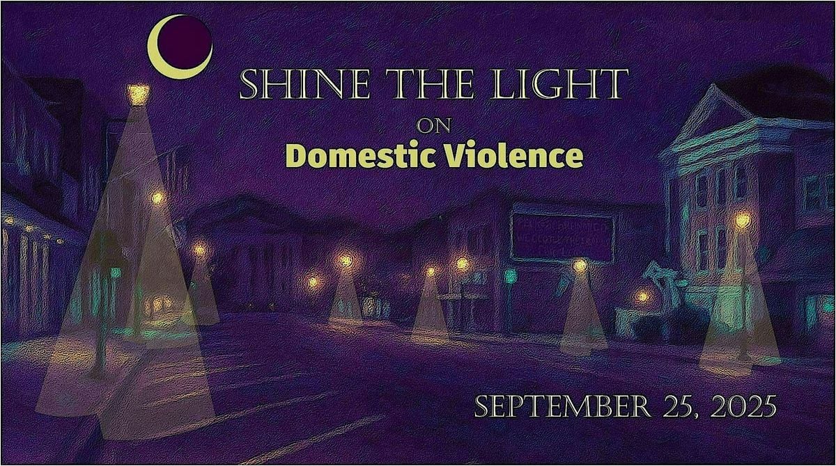 Shine a Light on Domestic Violence - 2025, 25 September | Event in Lincolnton | AllEvents