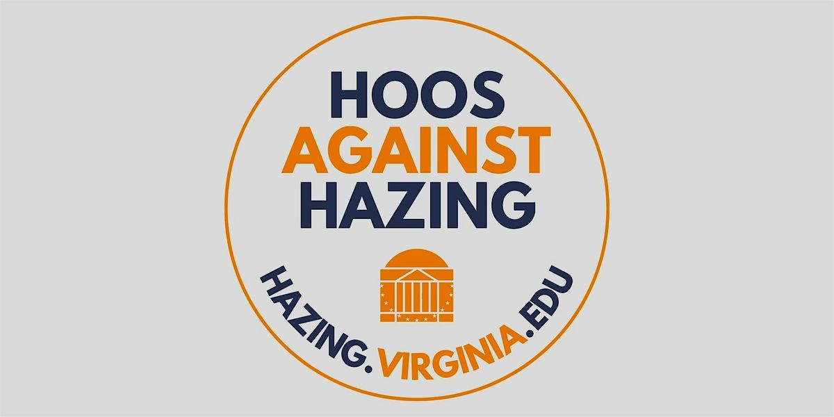 Hoos Against Hazing (November 3rd, 2025), 3 November | Event in Charlottesville | AllEvents