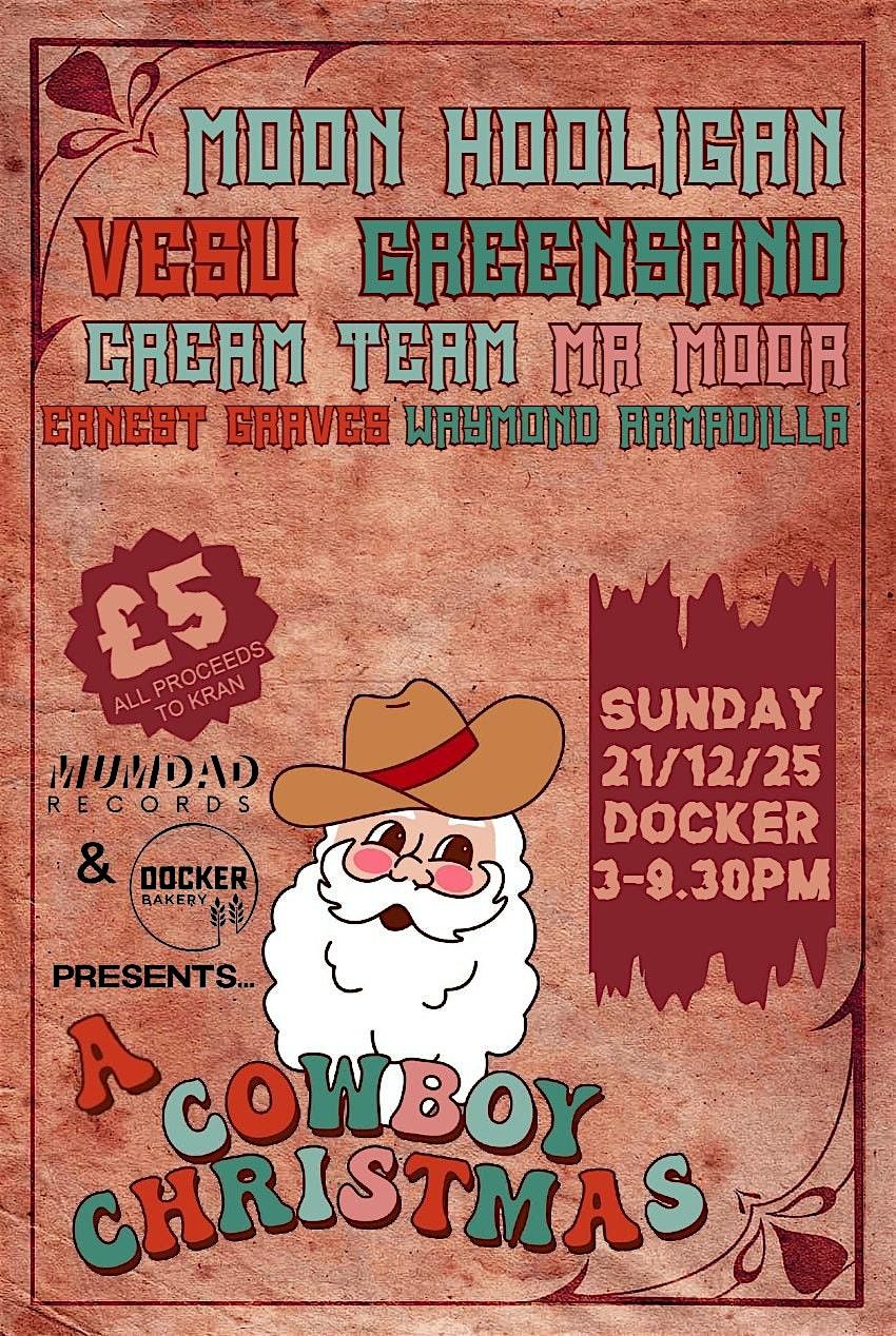 A Cowboy Christmas with Moon Hooligan & Friends, 21 December | Event in Folkestone | AllEvents