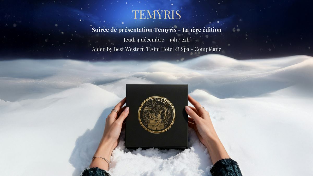 Soirée de présentation Temyris - La 1ère édition, 4 December | Event in Margny-lès-Compiègne | AllEvents