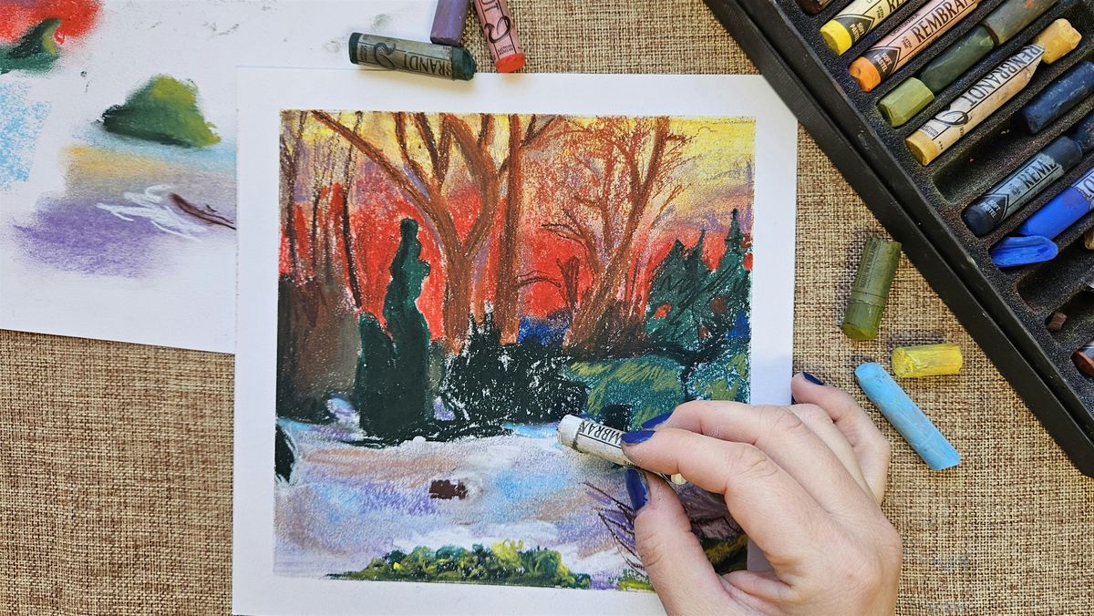 Painting with Soft Pastels: Snowy Garden Inspired by Bonnard, 26 January | Event in Kingston upon Thames | AllEvents