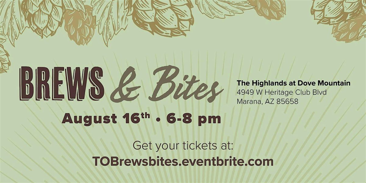 2025 Brews and Bites, 16 August | Event in Marana | AllEvents
