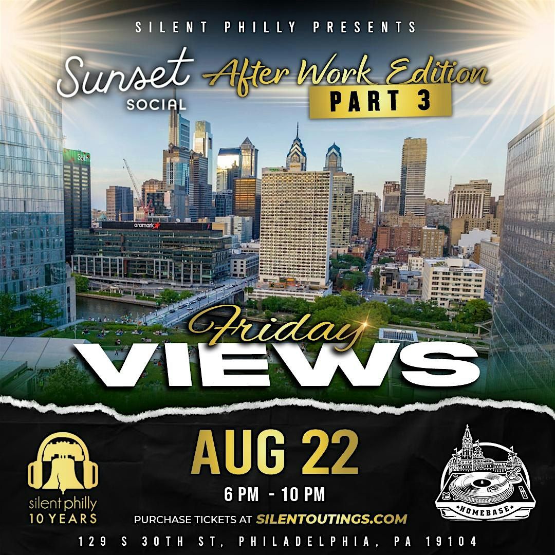 Friday Views: After Work Edition, 22 August | Event in Philadelphia | AllEvents