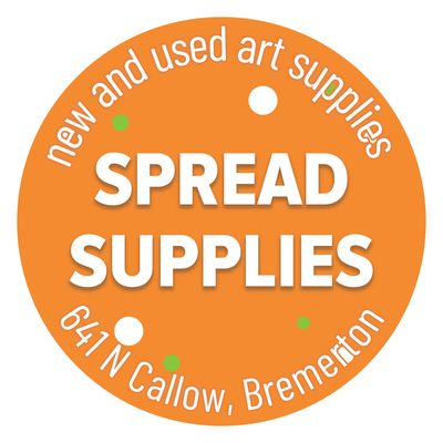 Spread Supplies - new and used art supplies logo