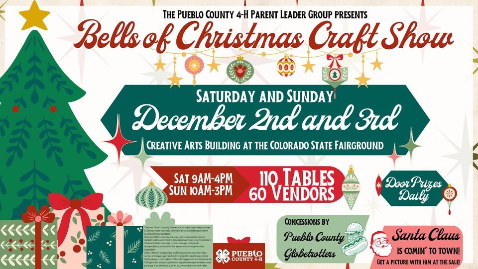 Bells of Christmas Craft Show, Colorado State Fair Creative Arts