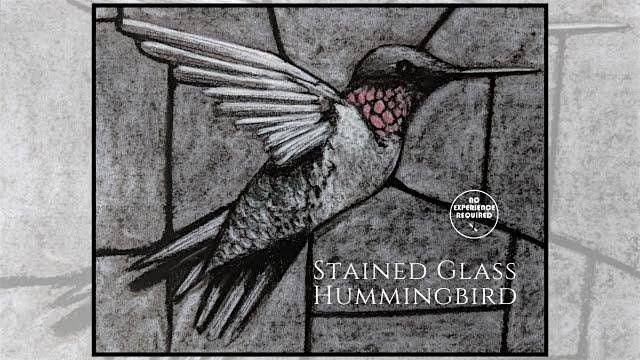 Charcoal Drawing Event "Stained Glass Hummingbird" in Baraboo, 9 August | Event in Baraboo | AllEvents