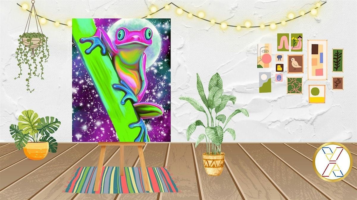 BYOB Glow Paint N Sip :"Tree Frog", 19 September | Event in Carbondale | AllEvents