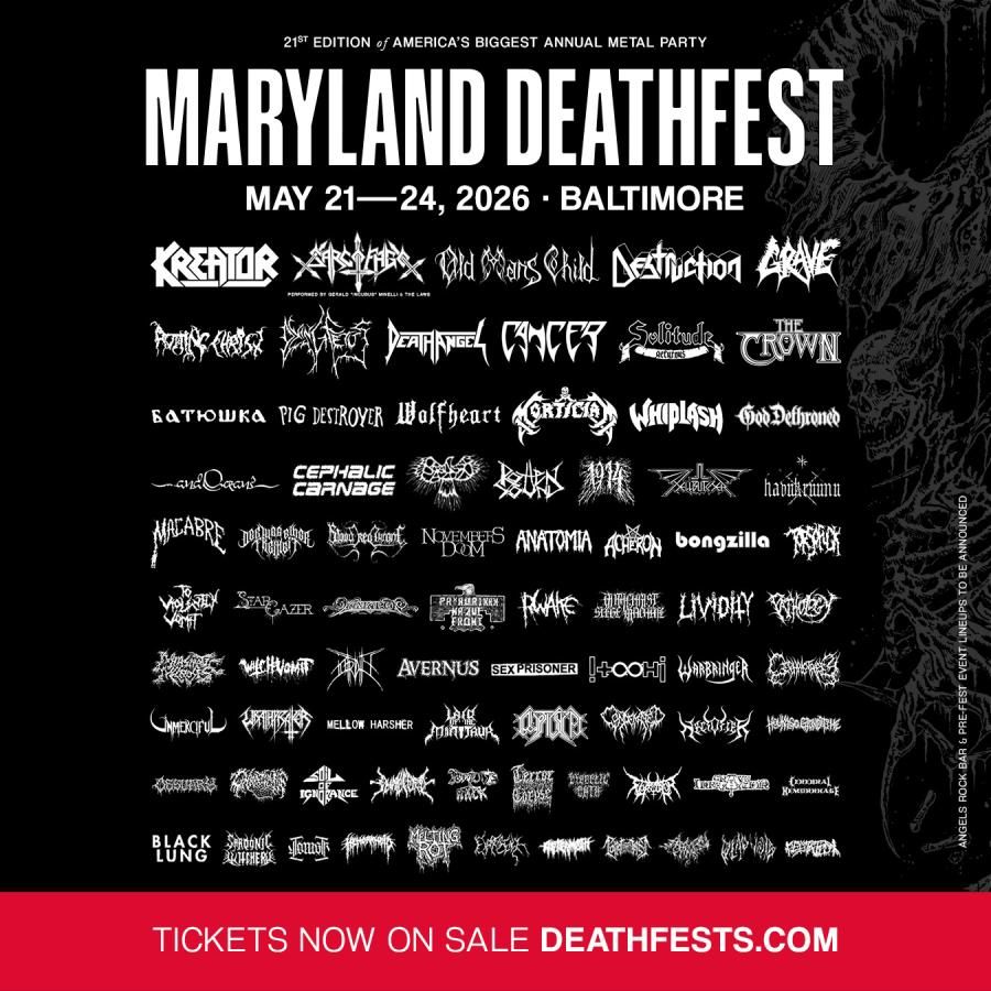 Maryland Deathfest XXI (Time: TBD) - Sunday, 23 May | Event in Baltimore | AllEvents