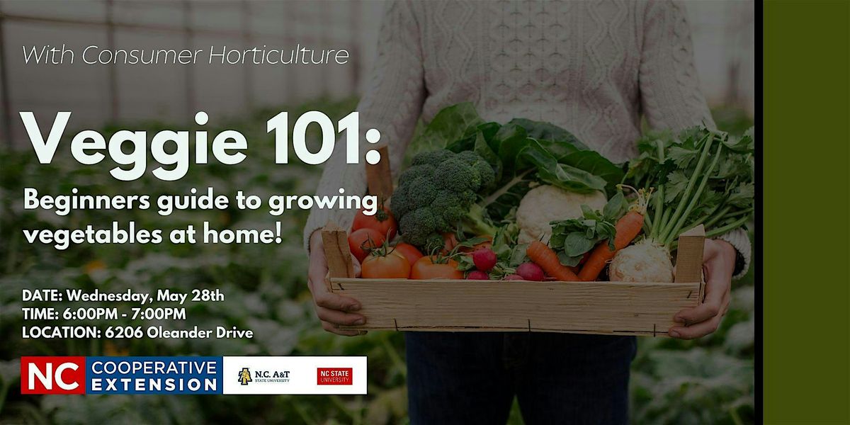 Veggies 101: Beginner's Guide to Vegetable Gardening at Home, 28 May | Event in Wilmington | AllEvents