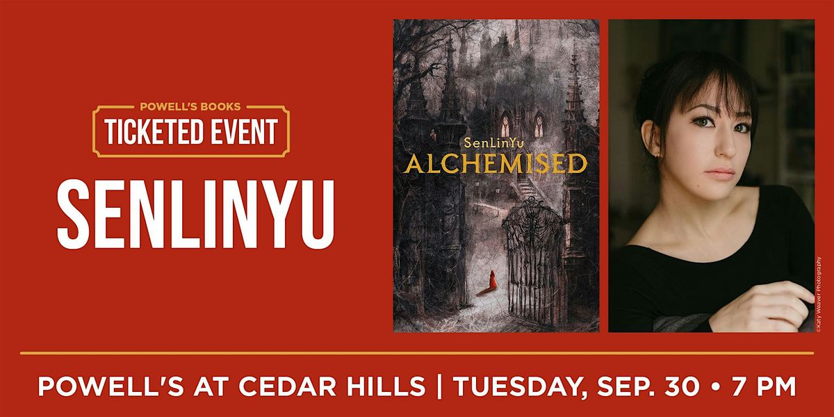 SenLinYu at Powell's Books at Cedar Hills Crossing, 30 September | Event in Beaverton | AllEvents