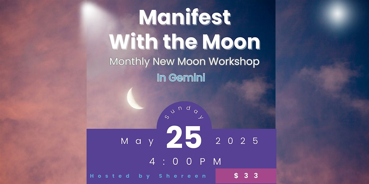 Gemini New Moon Workshop: Speak It Into Existence | Event in New York | AllEvents