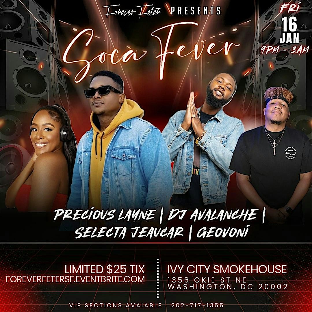 Soca Fever, 16 January | Event in Washington | AllEvents