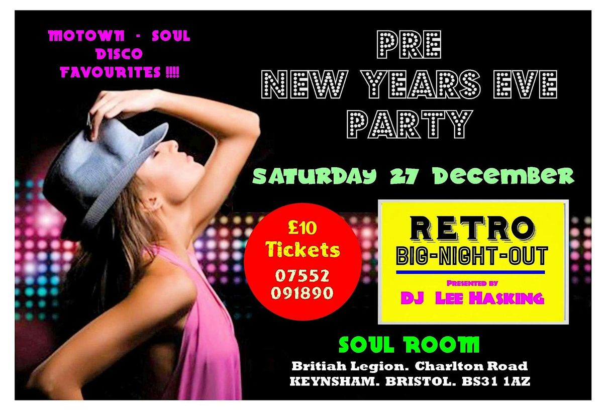 Pre New year Eve party for over 30s, 27 December | Event in Keynsham | AllEvents