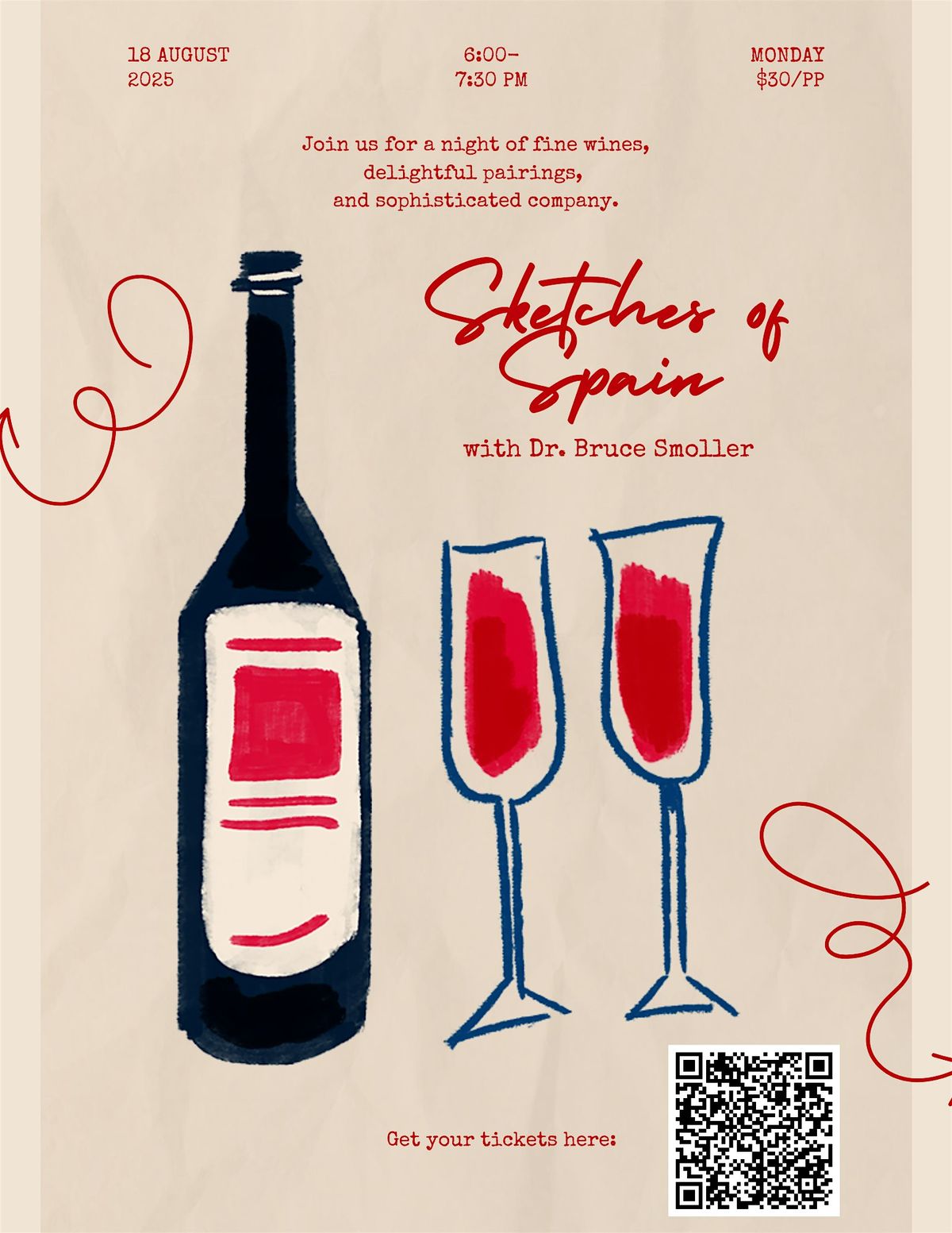 Sketches of Spain with Dr. Bruce Smoller, 18 August | Event in Rochester | AllEvents