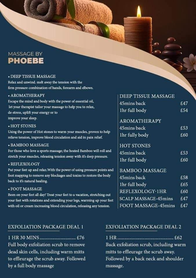 Complementary Chair Massage, The Dolphin Leisure Centre, Haywards Heath