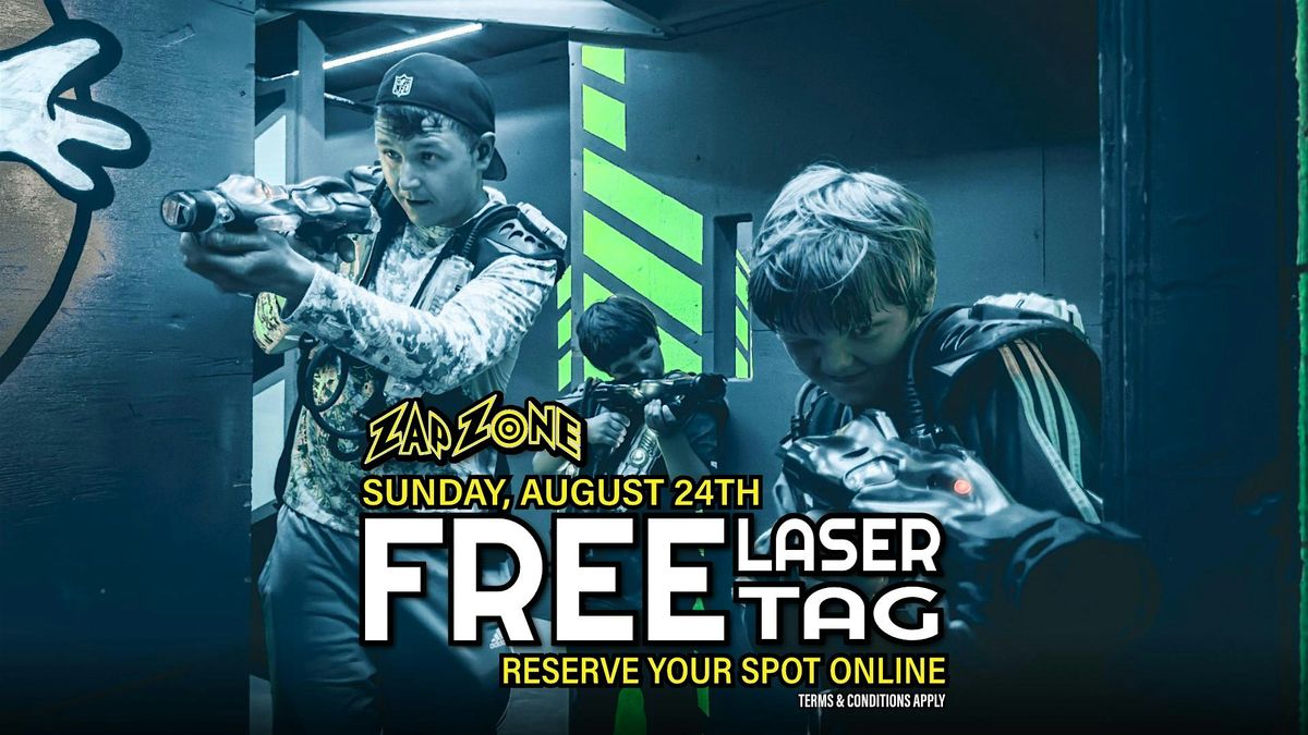 Free Laser Tag | Zap Zone Brighton, 24 August | Event in Brighton | AllEvents