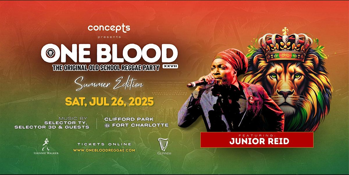 One Blood 27 - Summer Edition, 26 July | Event in Nassau | AllEvents