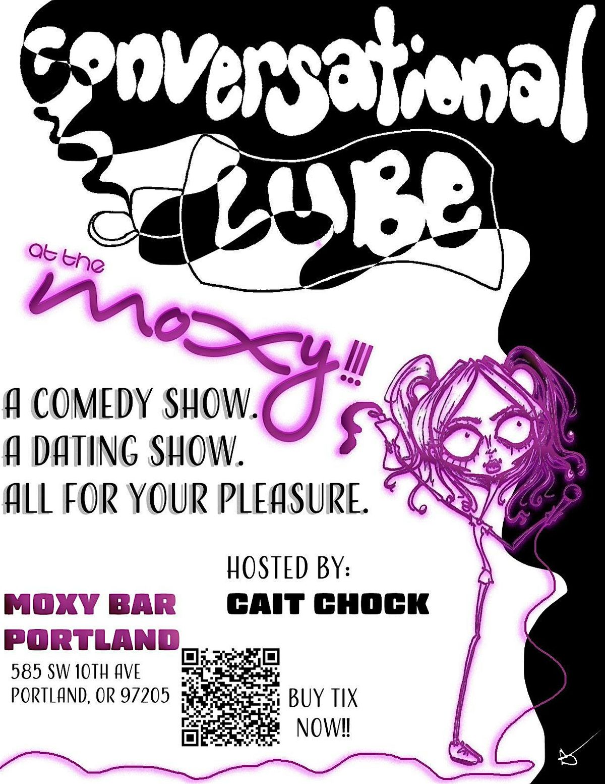 Conversational Lube at the MOXY!!!- Your fav LIVE comedy dating show!!, 5 July | Event in Portland | AllEvents