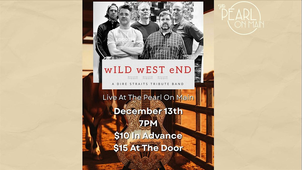 wILD wEST eND - A Dire Straits Tribute Band, 13 December | Event in Midvale | AllEvents