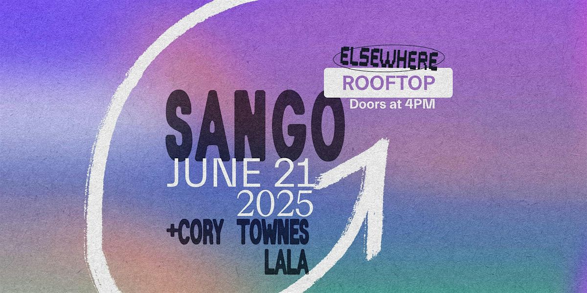 Sango, Cory Townes,  LALA, 21 June | Event in Brooklyn | AllEvents