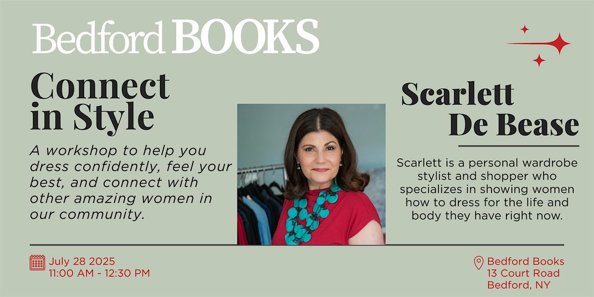 Connect in Style Workshop, 28 July | Event in Bedford | AllEvents