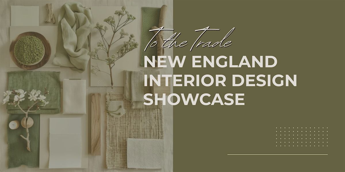 Fall Trade Show for New England Interior Designers, Hotel Champlain ...
