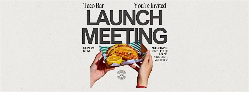 Launch Meeting: Life Church Northwest, 21 September | Event in Kirkland | AllEvents